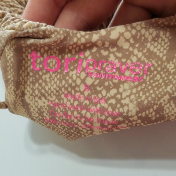 Tori Praver Swimwear One Piece Swimsuit Size S - Picture 6 of 7